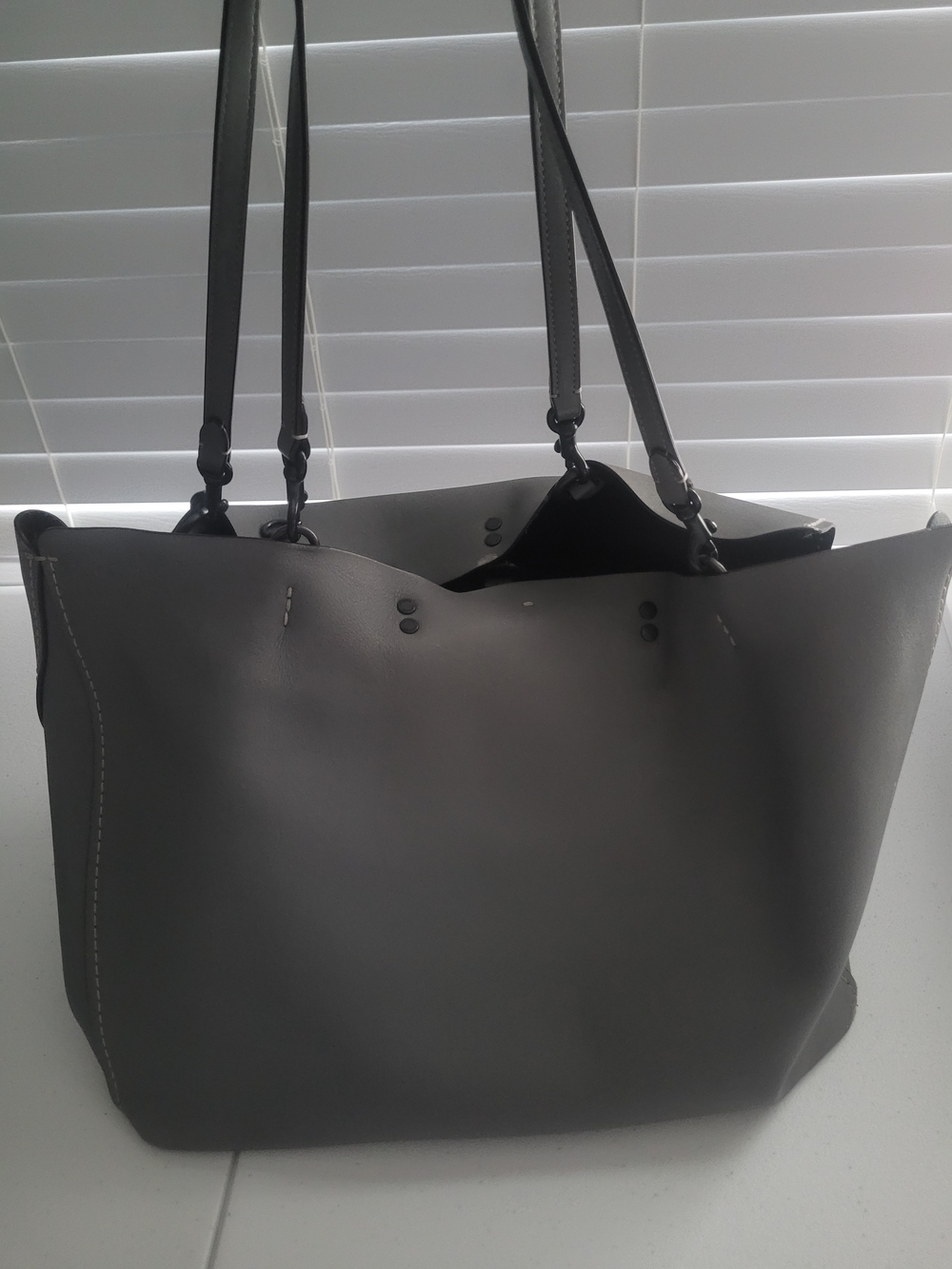COACH Gray Women's Tote Bag 1941 Rogue - Used Condition